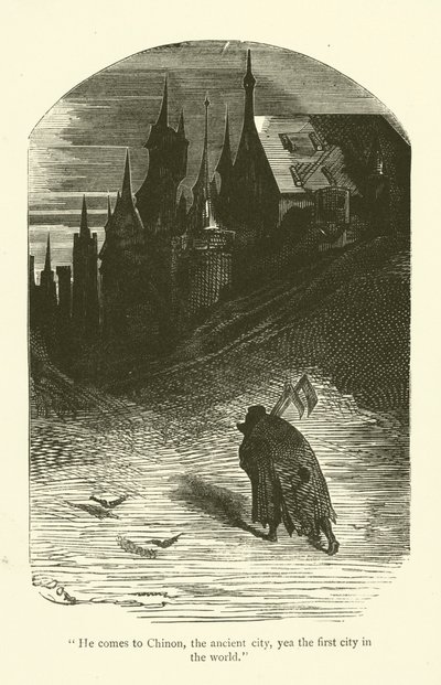 Illustrazione per le opere di Rabelais da Gustave after Dore